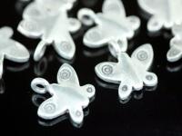 KA-067 thai karen hill tribe handmade silver 4 butterfly charm