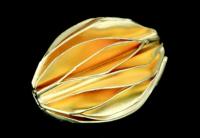 KG-521 24K gold vermeil Karen hill tribe handmade silver 1 michelia flower 