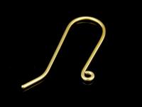 KG-504 24K gold vermeil Karen hill tribe handmade silver 4 earring wire hook