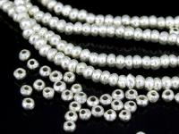 KL-024 Thai karen hill tribe handmade silver 100 mini seed ball bead