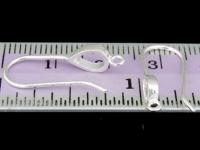 KA-120 Thai karen hill tribes handmade over silver pair teardrop earring hook