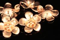 KZ-094 thai karen hill tribe handmade silver 2 rose gold vermeil wild flower charm