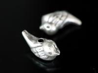 KA-070 thai karen hill tribe silver 4 bird bead