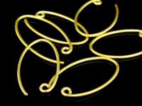 KG-501 24K gold vermeil Karen hill tribe handmade silver 6 earring wire hook