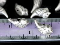 KA-070 thai karen hill tribe silver 4 bird bead