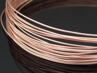 KA-099-R 24K rose gold vermeil thai karen hill tribe handmade siver wire 24 Gauge dead soft 15ft.