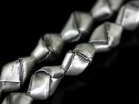 KS-046 thai karen hill tribe silver 8 weave bead