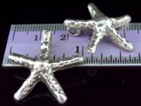 1KH-019 Thai karen hill tribe handmade silver 1 starfish charm
