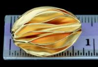 KG-521 24K gold vermeil Karen hill tribe handmade silver 1 michelia flower 