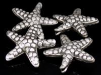 KD-018 Thai karen hill tribe handmade silver 2 small sea shell bead