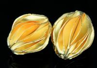 KG-518 24K gold vermeil Karen hill tribe handmade silver 2 michelia flower 