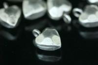 3KH-074 Thai karen hill tribe silver 4 heart charm