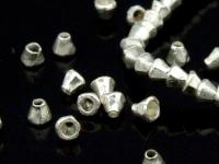 KL-018 thai karen hill tribe silver 100 mini cone bead