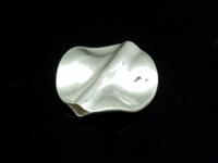 KV-048 Thai karen hill tribe handmade silver 2 cube disc bead 