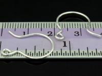 KA-031 Thai karen hill tribe hamdmade silver 20 earring wire hook