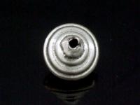 KH-005 Thai karen hill tribe handmade silver 4 wrap bicone bead