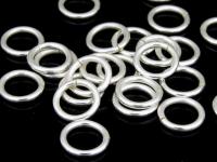 KA-072 Thai karen hill tribe handmade silver 30 plain round opened jump ring