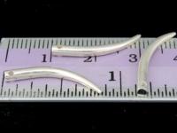 2KH-001 Thai karen hill tribe handmade silver 10 tusk shape charm