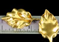 KG-555 Thai karen hill tribes handmade silver 1 gold vermeil long wild flower charm