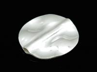 KV-050 Thai karen hill tribe handmade silver 1 cube disc bead 