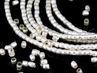 KL-015 Thai karen hill tribe handmade silver 100 mini round seed bead 