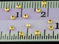 KG-101 24K gold vermeil Karen hill tribe handmade silver 50 mini facet bead