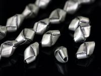 KS-046 thai karen hill tribe silver 8 weave bead