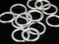 KA-081 Thai karen hill tribe handmade silver 15 plain opened jump ring