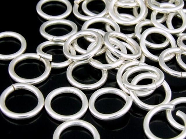 KA-073 Thai karen hill tribe handmade silver 20 plain ring